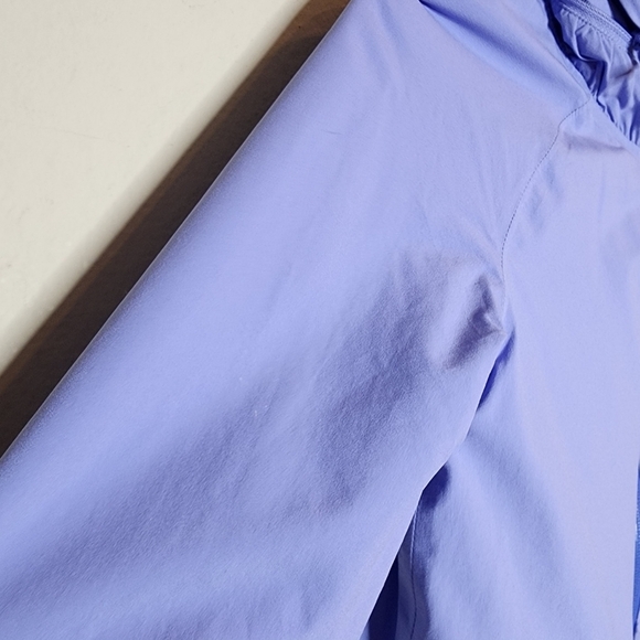 Ivivva Lululemon kids size 10 purple periwinkle jacket. - Picture 12 of 14